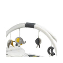 Tapis D'Éveil Avec Arches En Velours Blanc