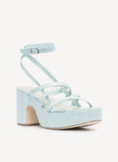 By Far - Sandales - Light Blue - Femme