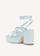 By Far - Sandales - Light Blue - Femme