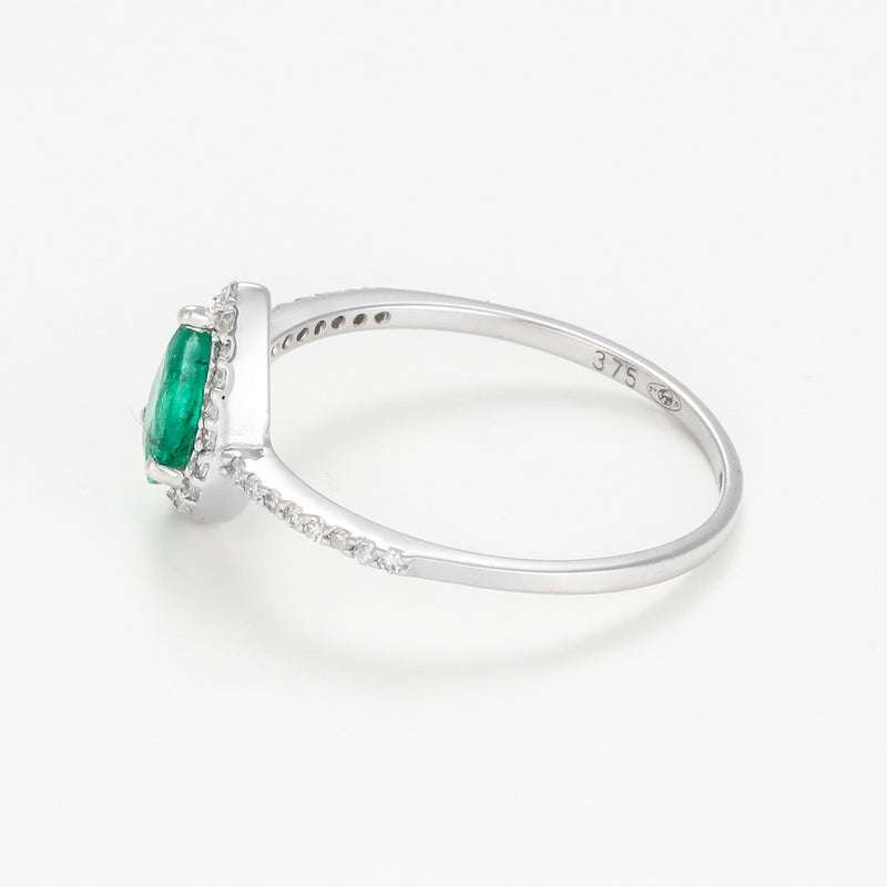 Bague"Perrine" D0,13/37 E0,4/1 - Or Blanc