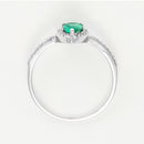 Bague"Perrine" D0,13/37 E0,4/1 - Or Blanc