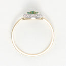 Bague "Bouclier" - Or Jaune 375/1000