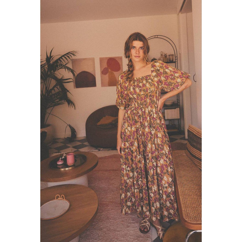 Robe Byouti - Ocre