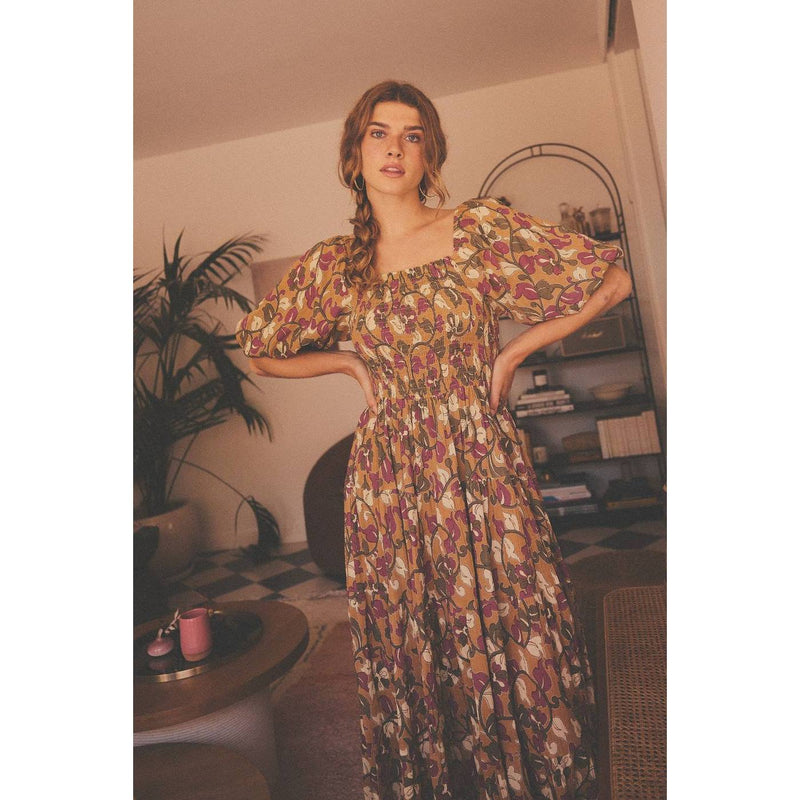 Robe Byouti - Ocre