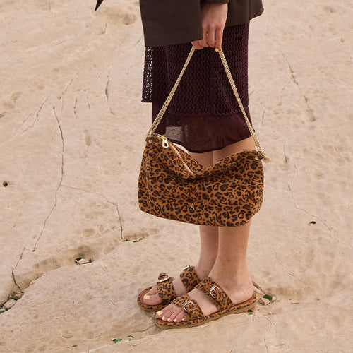 Byron Léo Camel Sandals