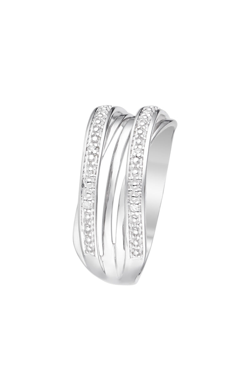 "Rosario" Diamond Ring 0.02Cts/6