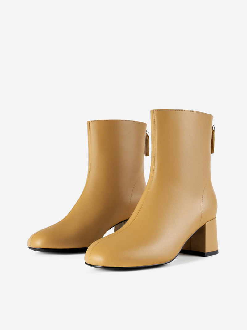 A Lonely Place To Be Ankle Boots - Yellow