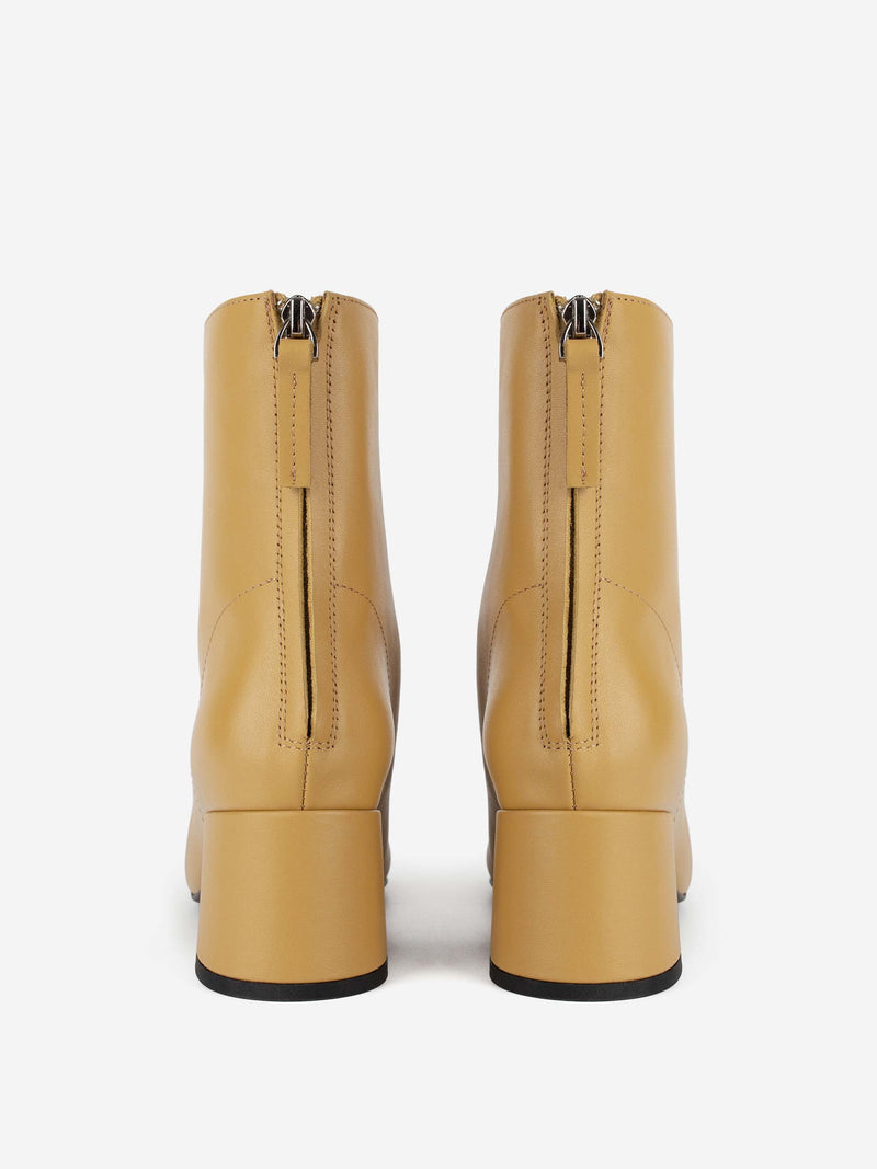 A Lonely Place To Be Ankle Boots - Yellow