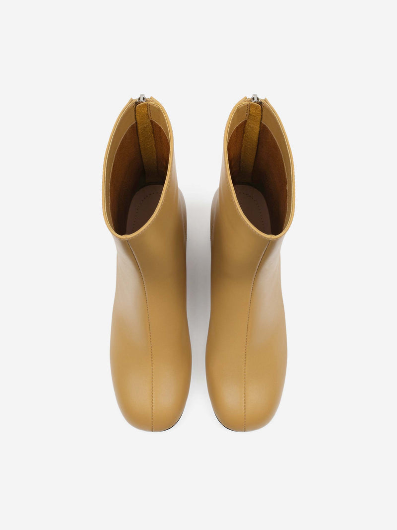 A Lonely Place To Be Ankle Boots - Yellow