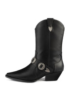 Cast In Steel Ankle Boots - Black