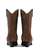 Cast In Steel Ankle Boots - Brown