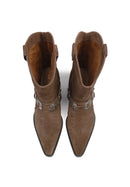 Cast In Steel Ankle Boots - Brown