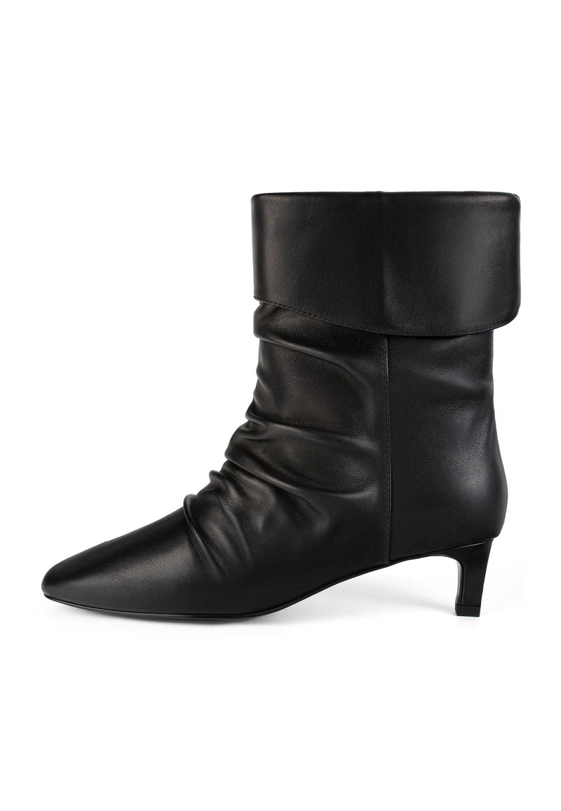 Dark Side Bloom Ankle Boots - Black
