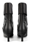 Dark Side Bloom Ankle Boots - Black