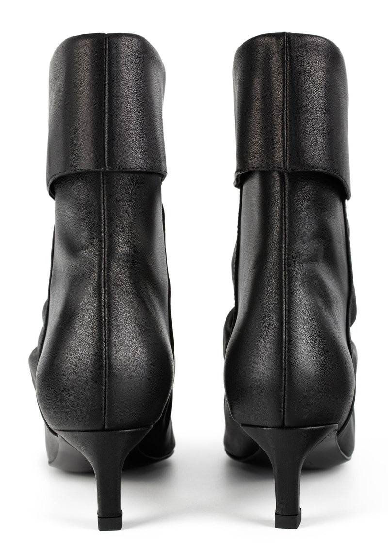 Dark Side Bloom Ankle Boots - Black