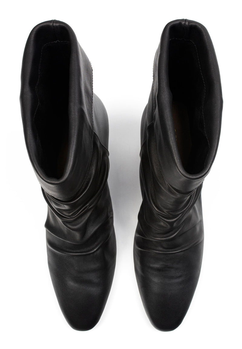 Dark Side Bloom Ankle Boots - Black