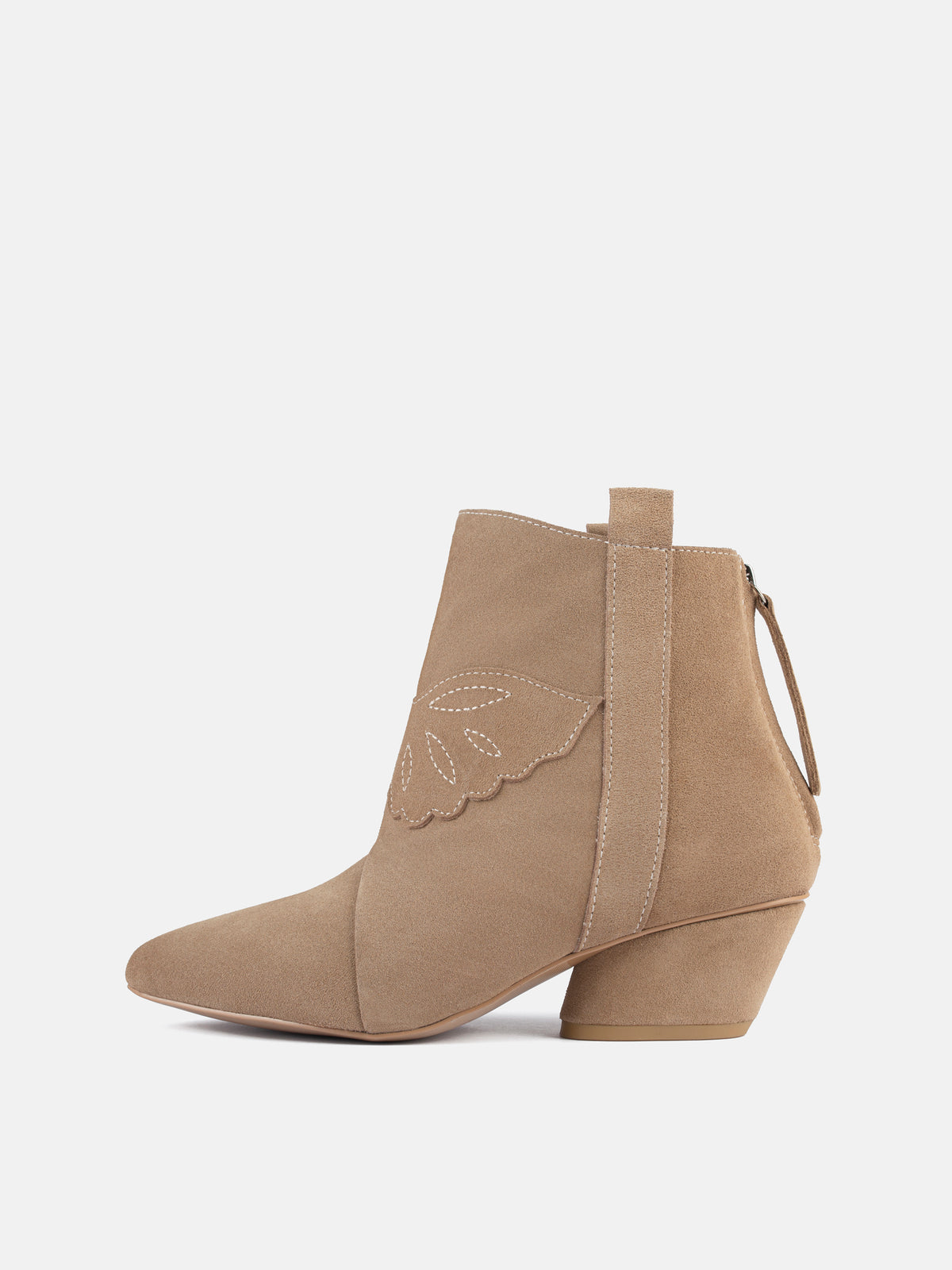 Feel My Needs Ankle Boots - Tan