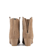 Feel My Needs Ankle Boots - Tan