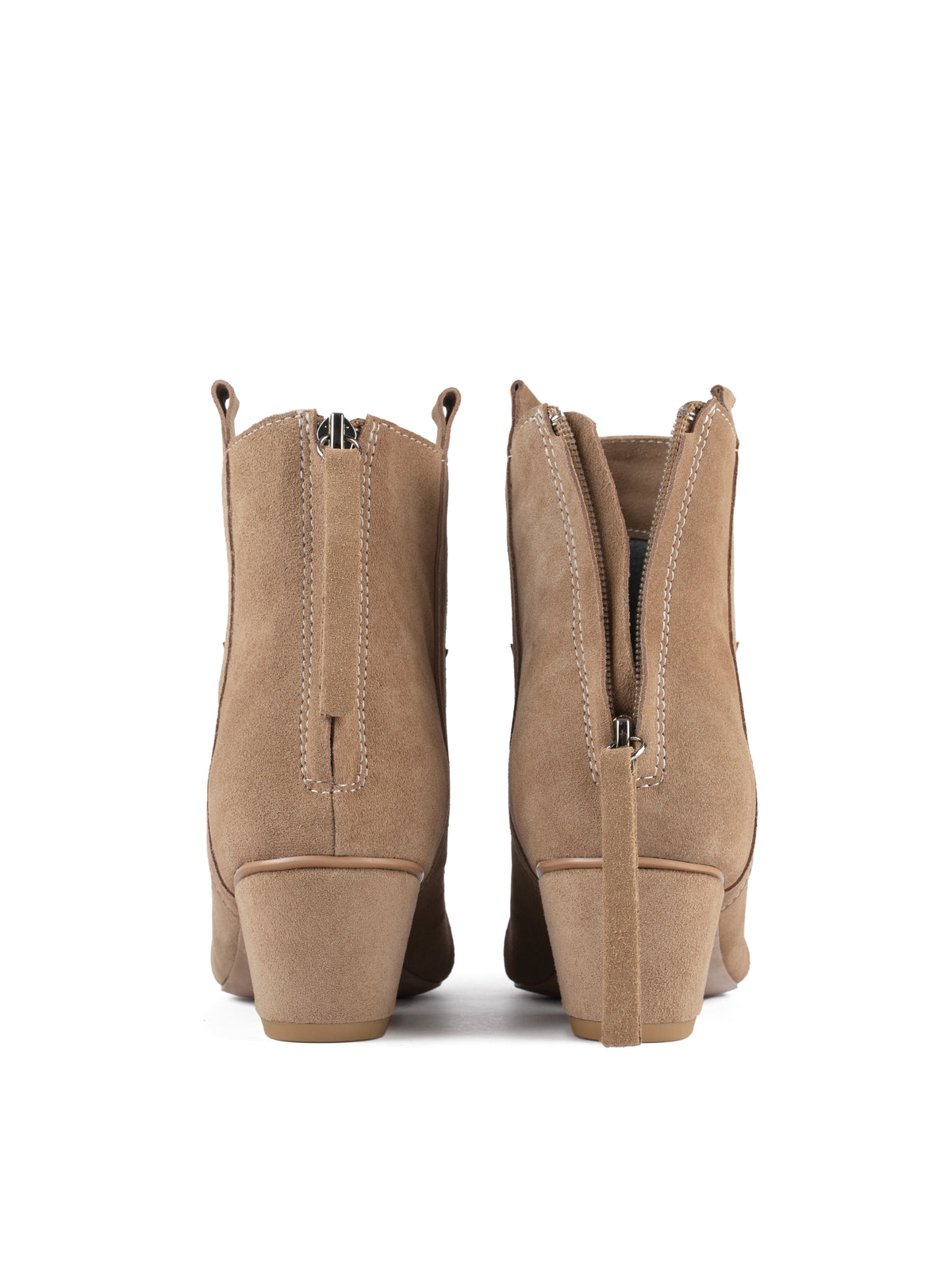 Feel My Needs Ankle Boots - Tan
