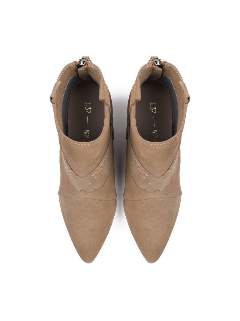 Botines Feel My Needs - Bronceado