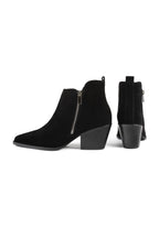 Forest Fire Ankle Boots - Black