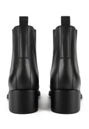 Galactic Mist Ankle Boots - Black