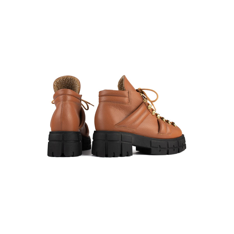 Give It To Me Ankle Boots - Brown