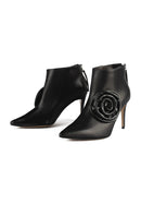 Glamor Stride Ankle Boots - Black
