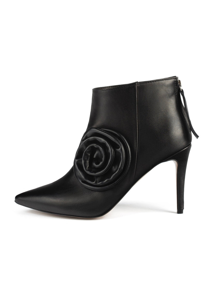 Glamor Stride Ankle Boots - Black