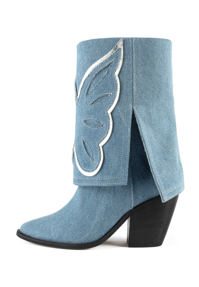 Hundred Dollar Bill Ankle Boots - Silver