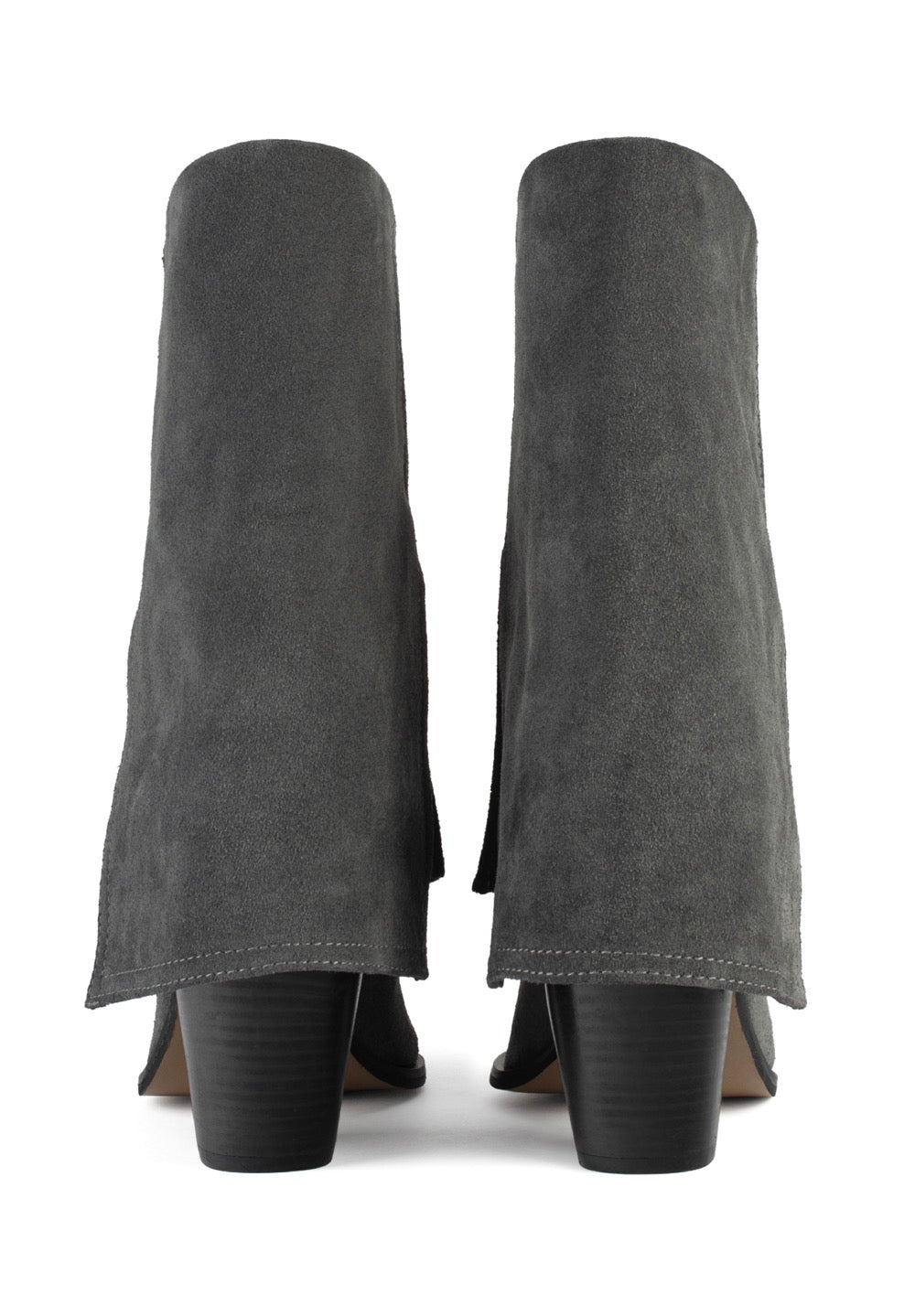 Hundred Dollar Bill Ankle Boots - Grey