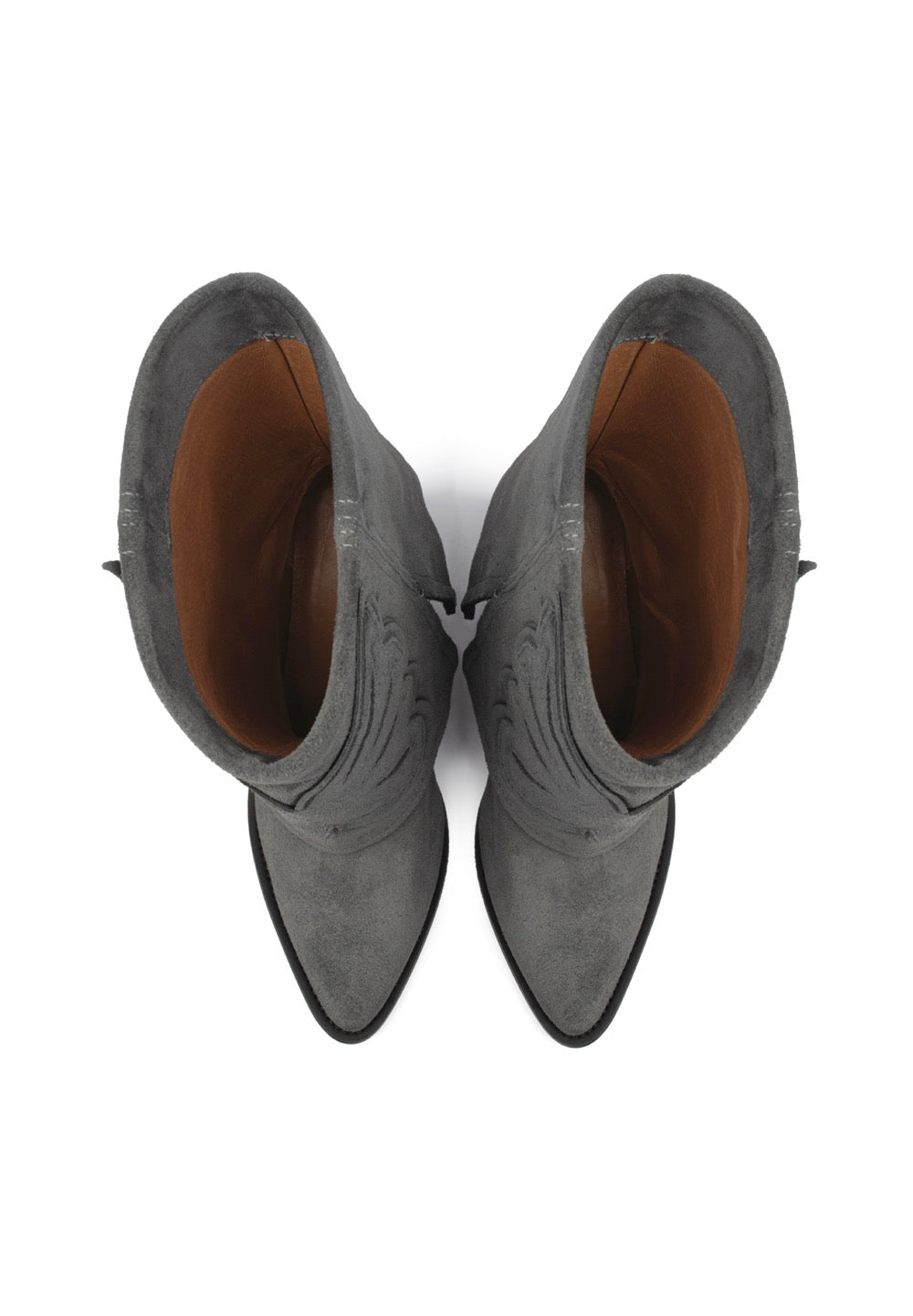Hundred Dollar Bill Ankle Boots - Grey