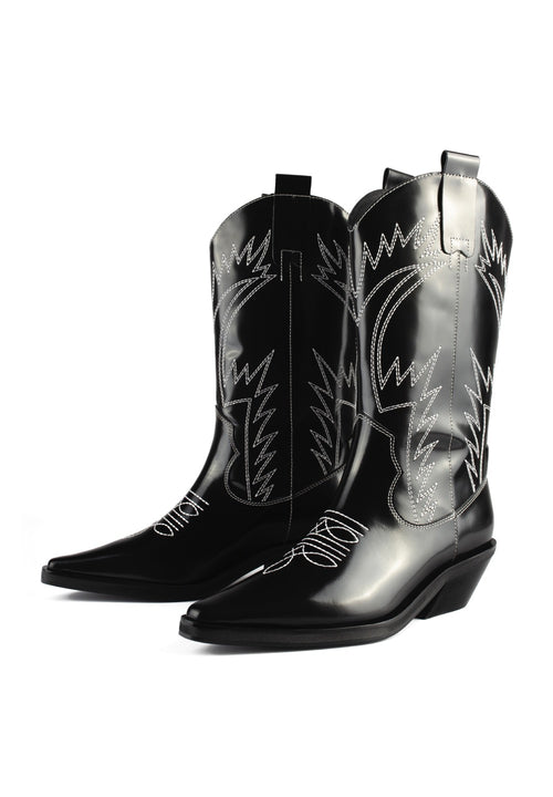 Bottes Holly  Leaves - Noir