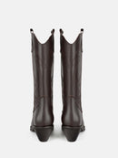 Botas de hojas de acebo - Marrón