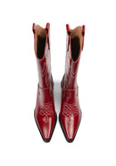 Botas de hojas de acebo - Rojo