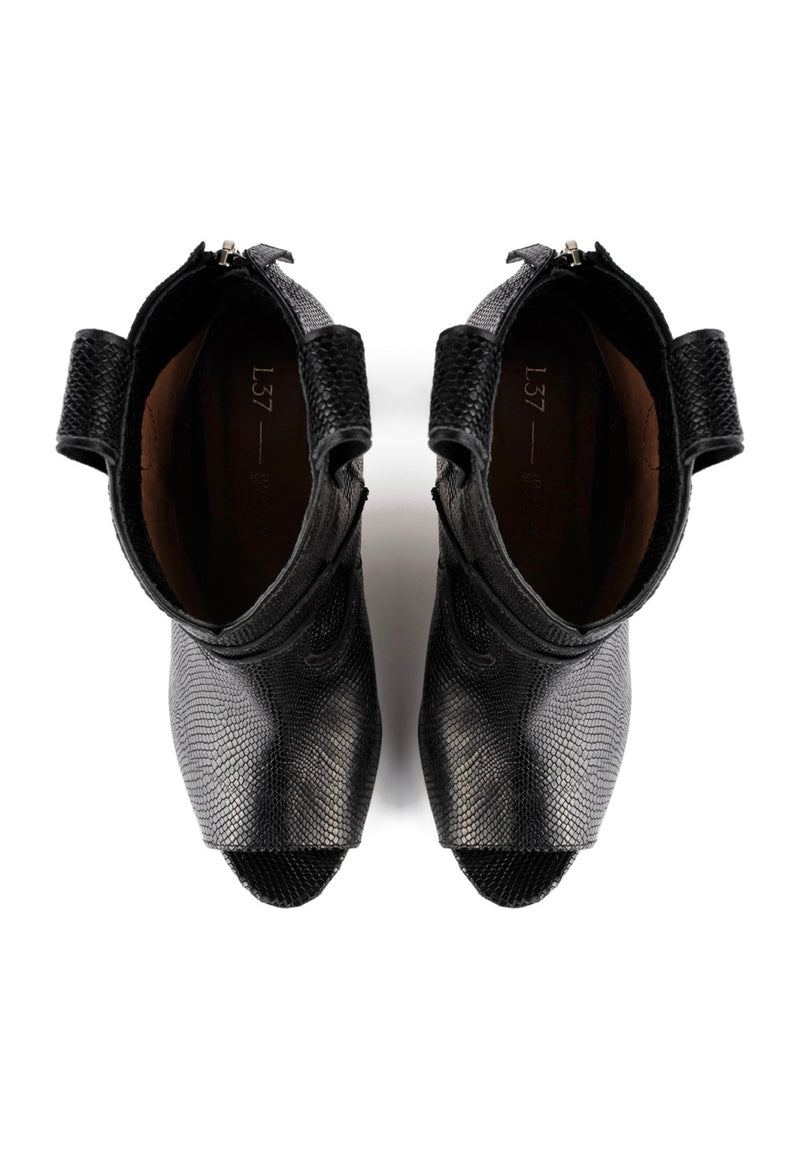Botines Head Over Heels - Negro