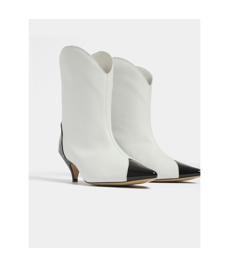 Bottines Like A Dream - Noir Et Blanc