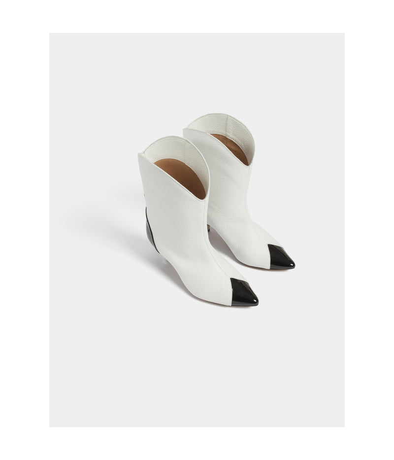 Bottines Like A Dream - Noir Et Blanc