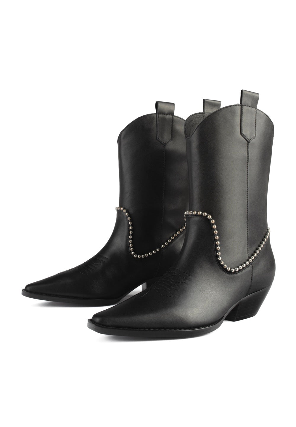 Let It Rain Ankle Boots - Black