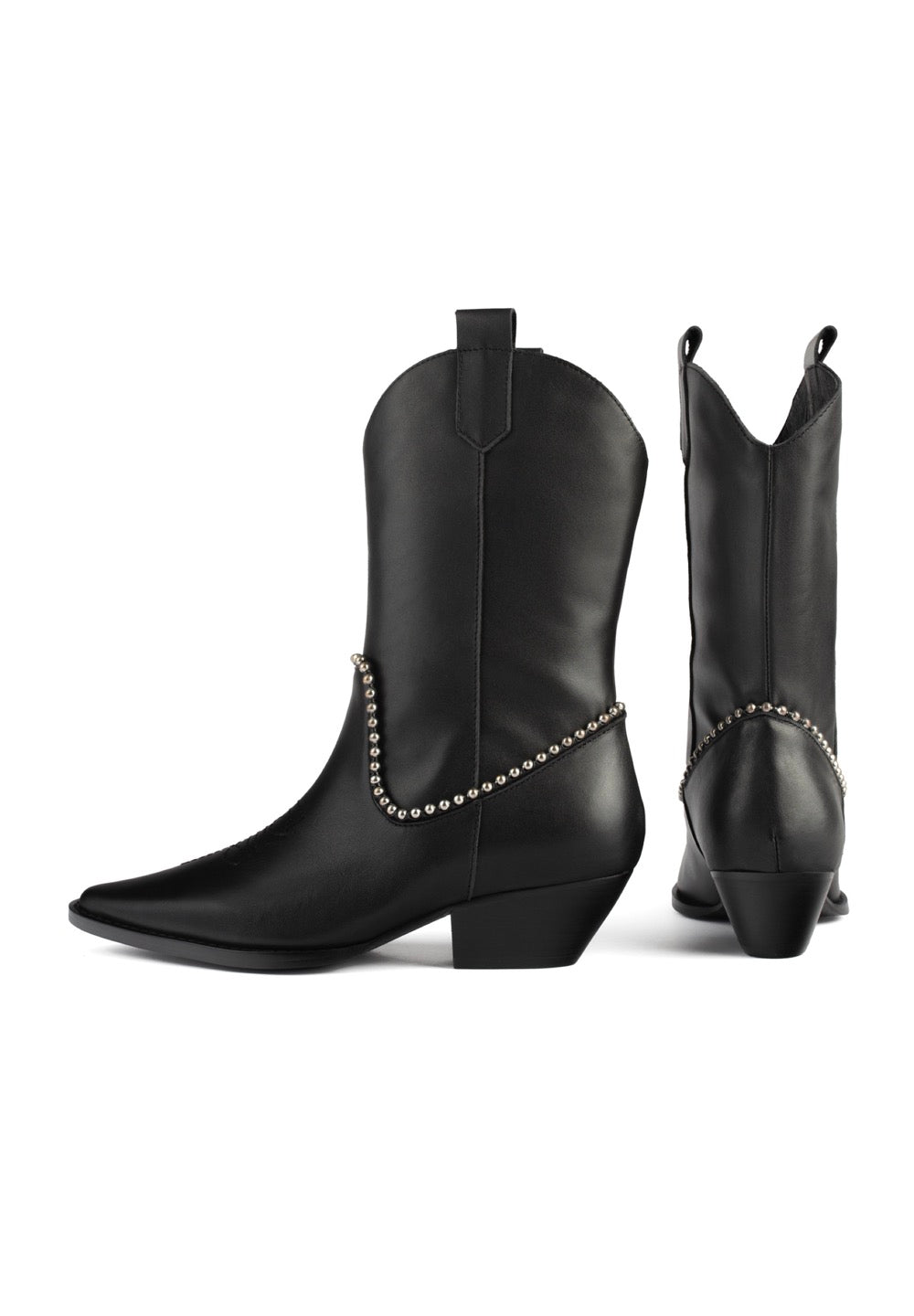 Let It Rain Ankle Boots - Black