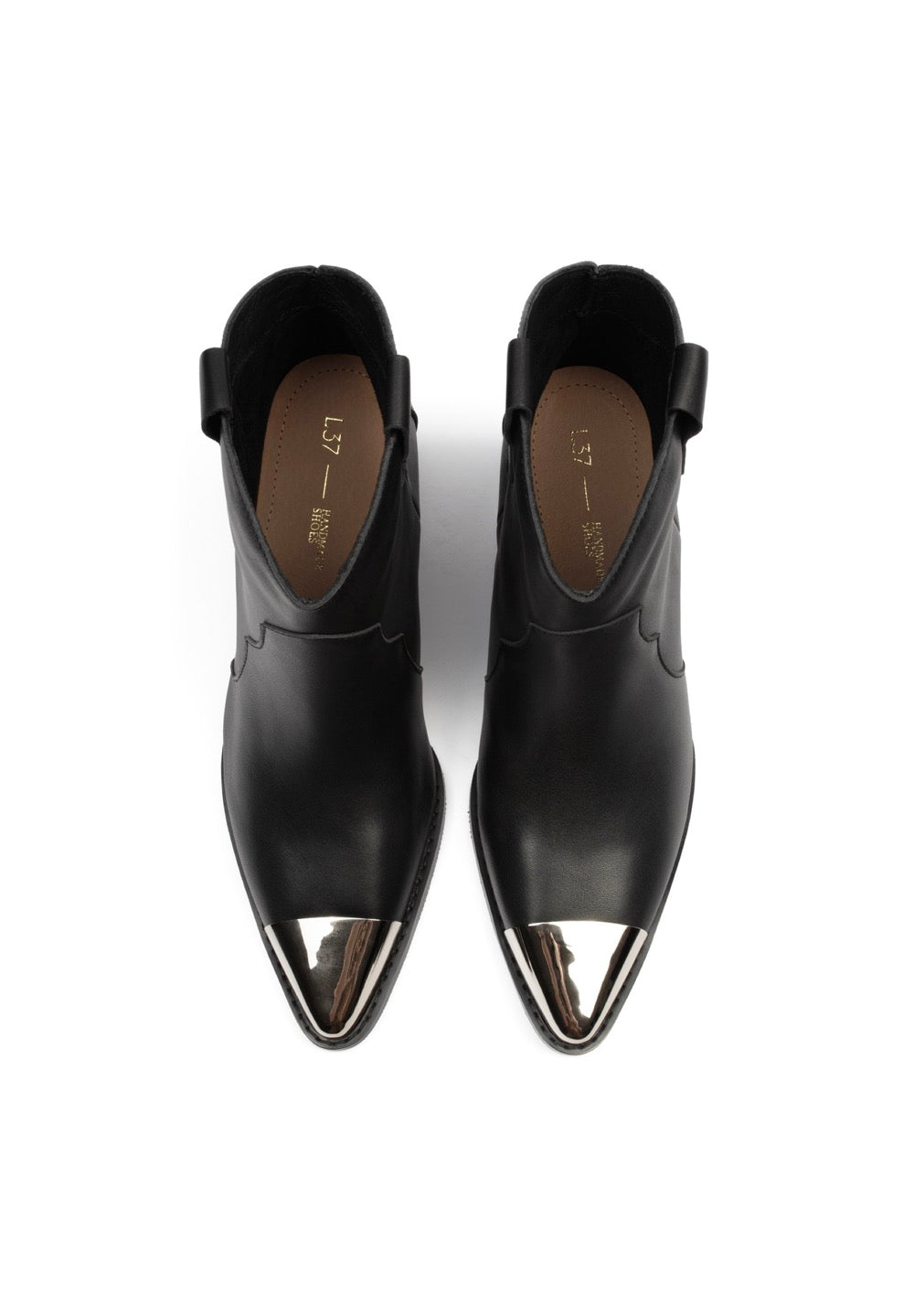 Manhattan Skyline Ankle Boots - Black