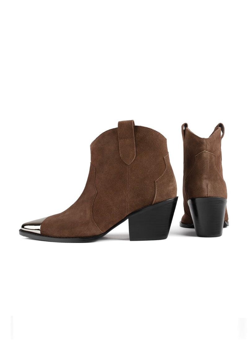 Bottines Manhattan Skyline - Marron