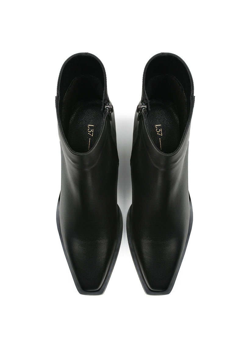 Make It All Right Ankle Boots - Black