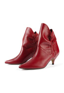 Bottines Make Me Like You - Rouge