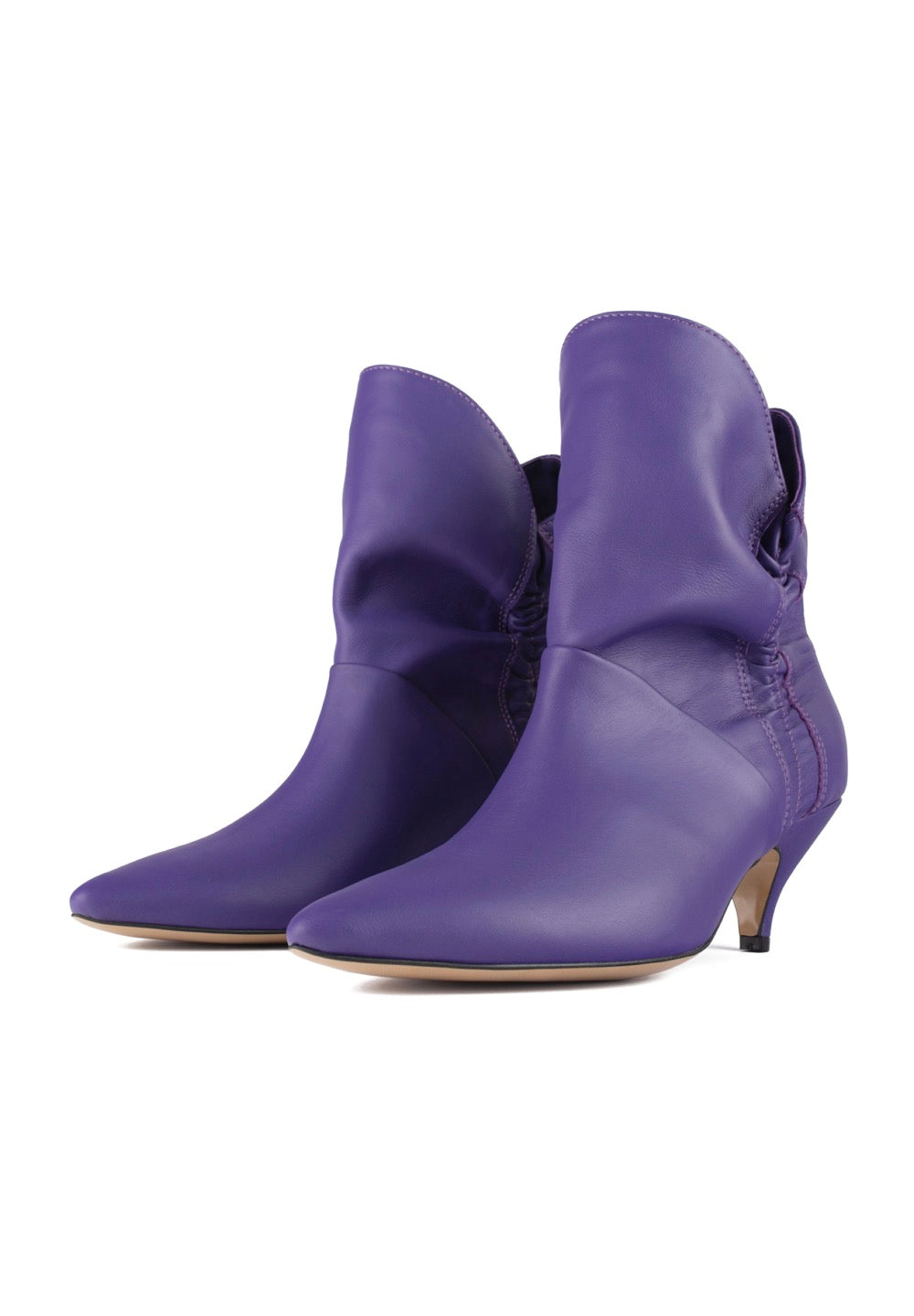 Make Me Like You Ankle Boots - Purple