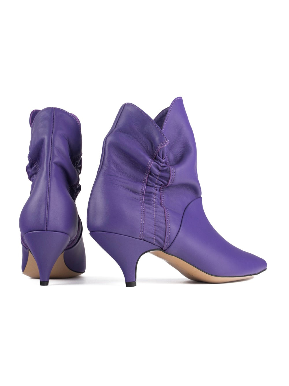 Make Me Like You Ankle Boots - Purple