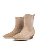 Never Been Alone Ankle Boots - Tan