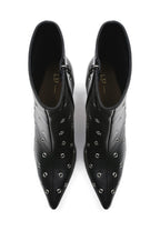 Night Beat Ankle Boots - Black