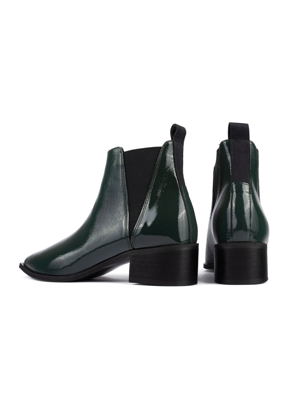 Northern Star Ankle Boots - Green