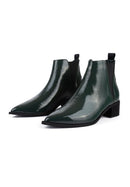 Northern Star Ankle Boots - Green